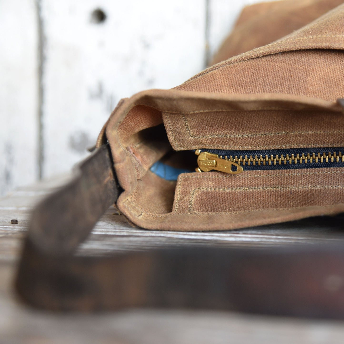 Waxed Canvas Tote