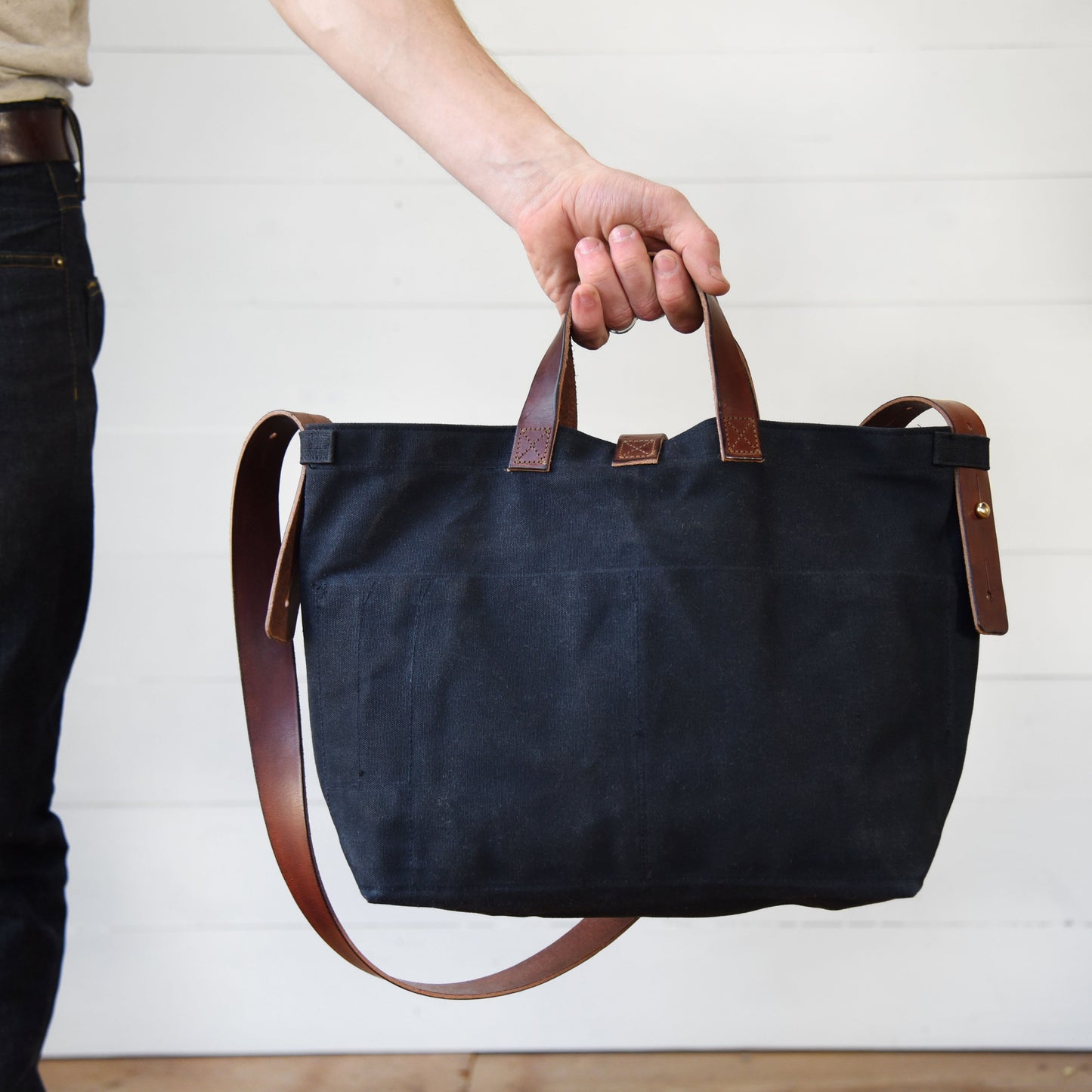 Waxed Canvas Tote