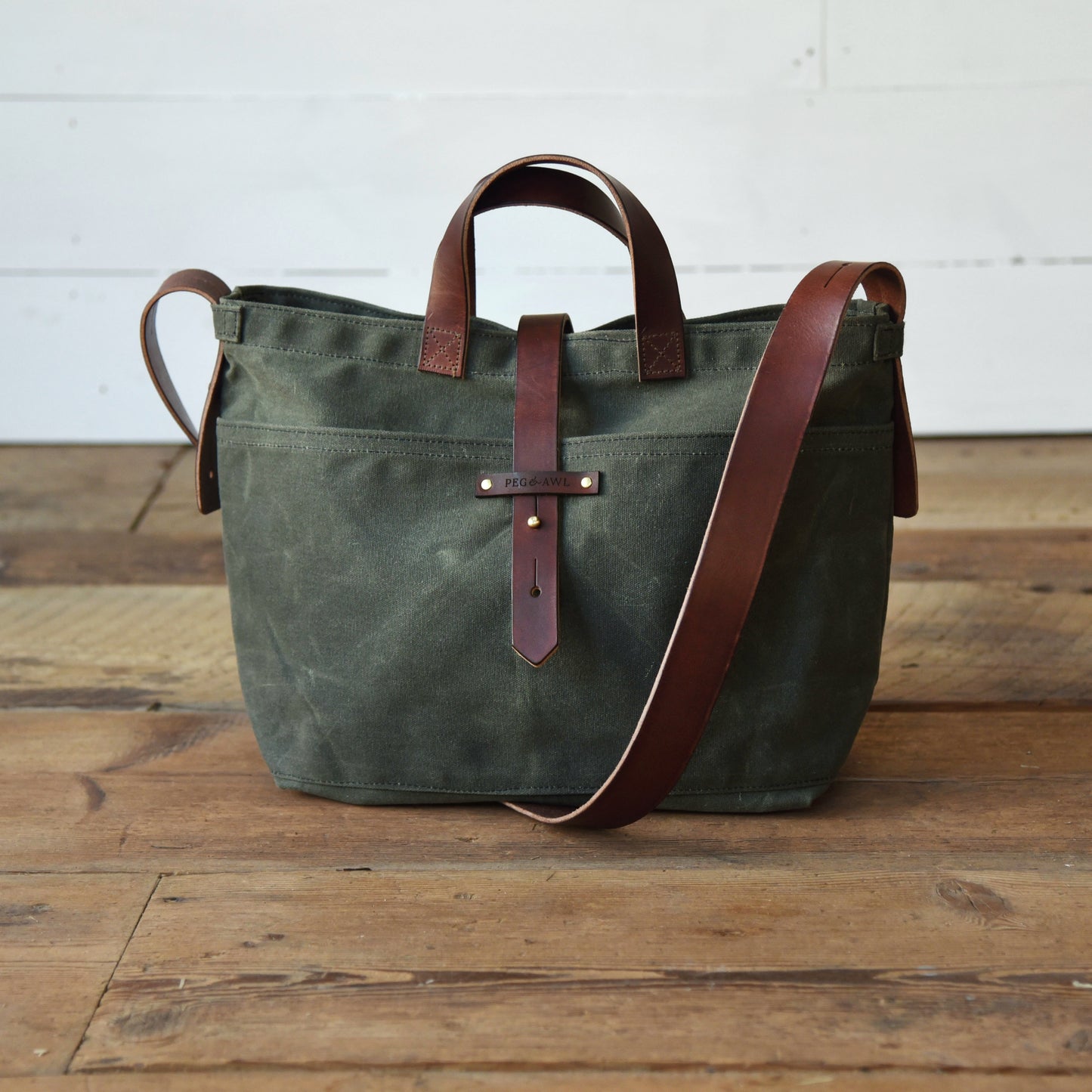 Waxed Canvas Tote