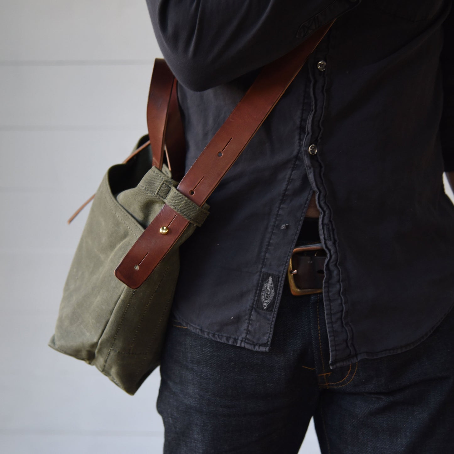 Waxed Canvas Tote