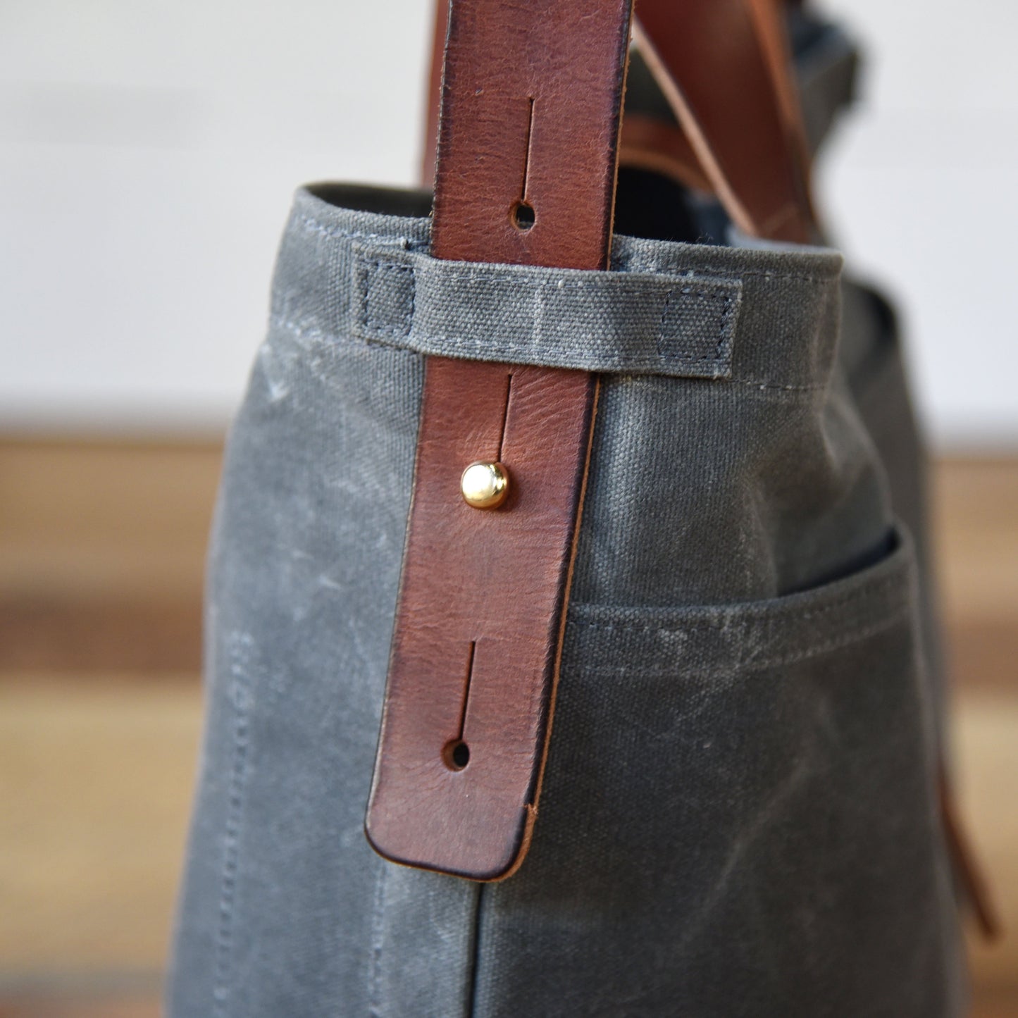 Waxed Canvas Tote