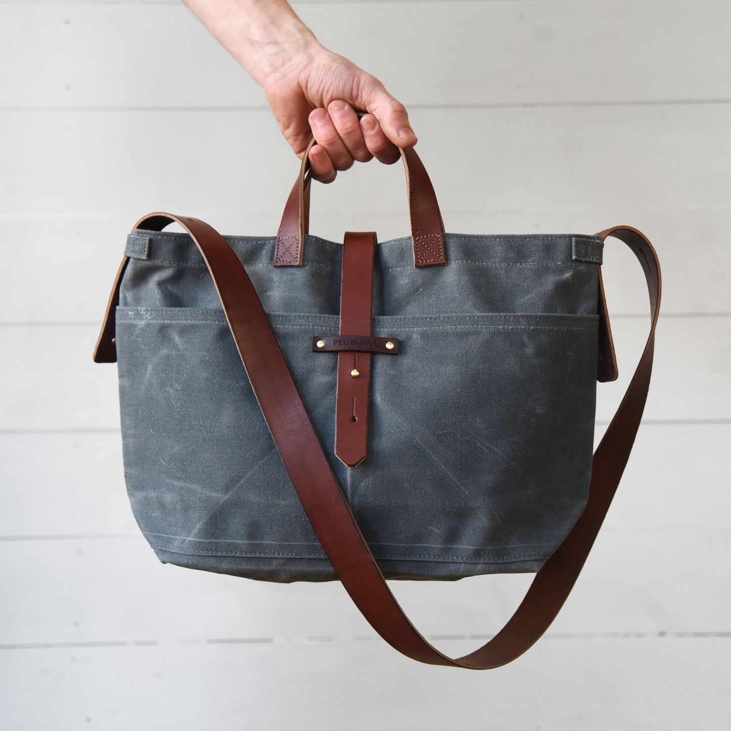 Waxed Canvas Tote