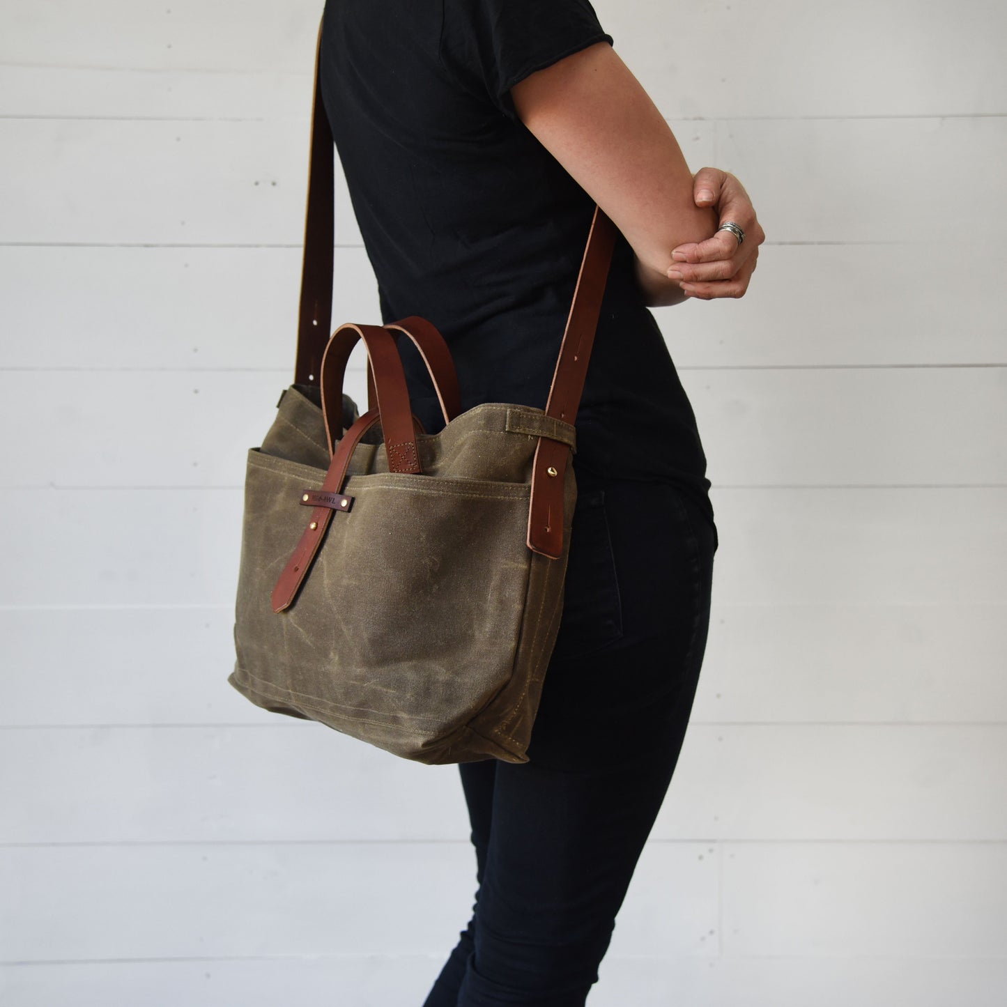 Waxed Canvas Tote